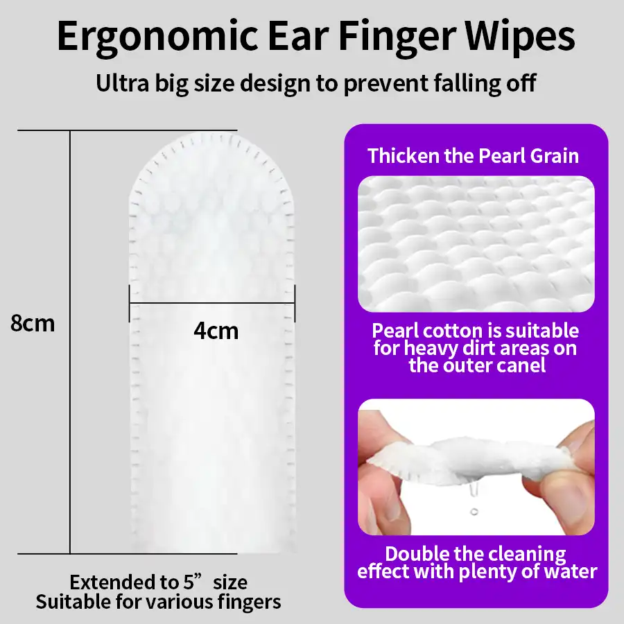 Dog Ear Cleaner Wipes for Dogs and Cats